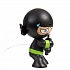Фигурка ниндзя Мастер Пук из серии Fart Ninjas, черный, 9 см.  - миниатюра №2